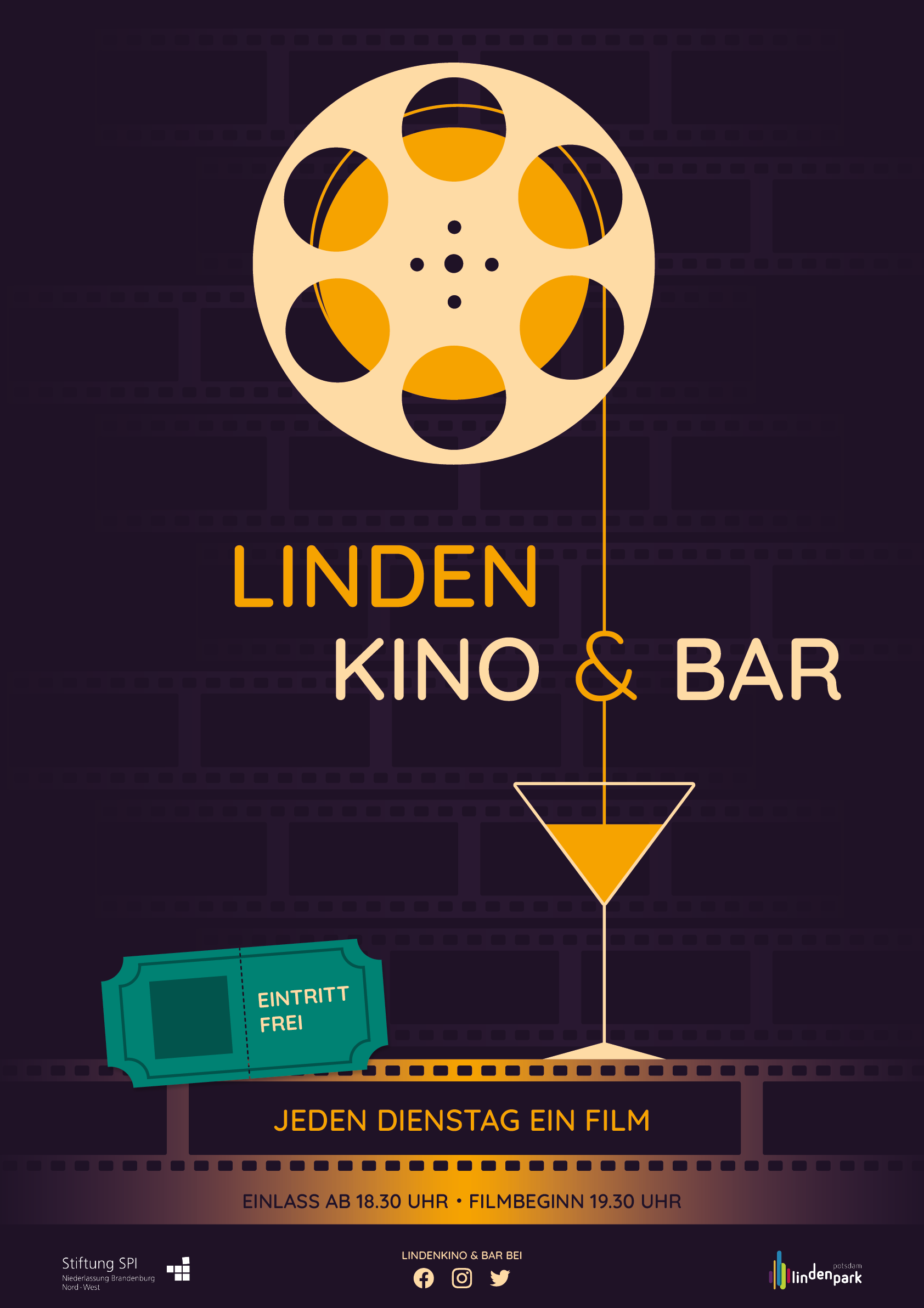 Lindenkino und Bar in Babelsberg