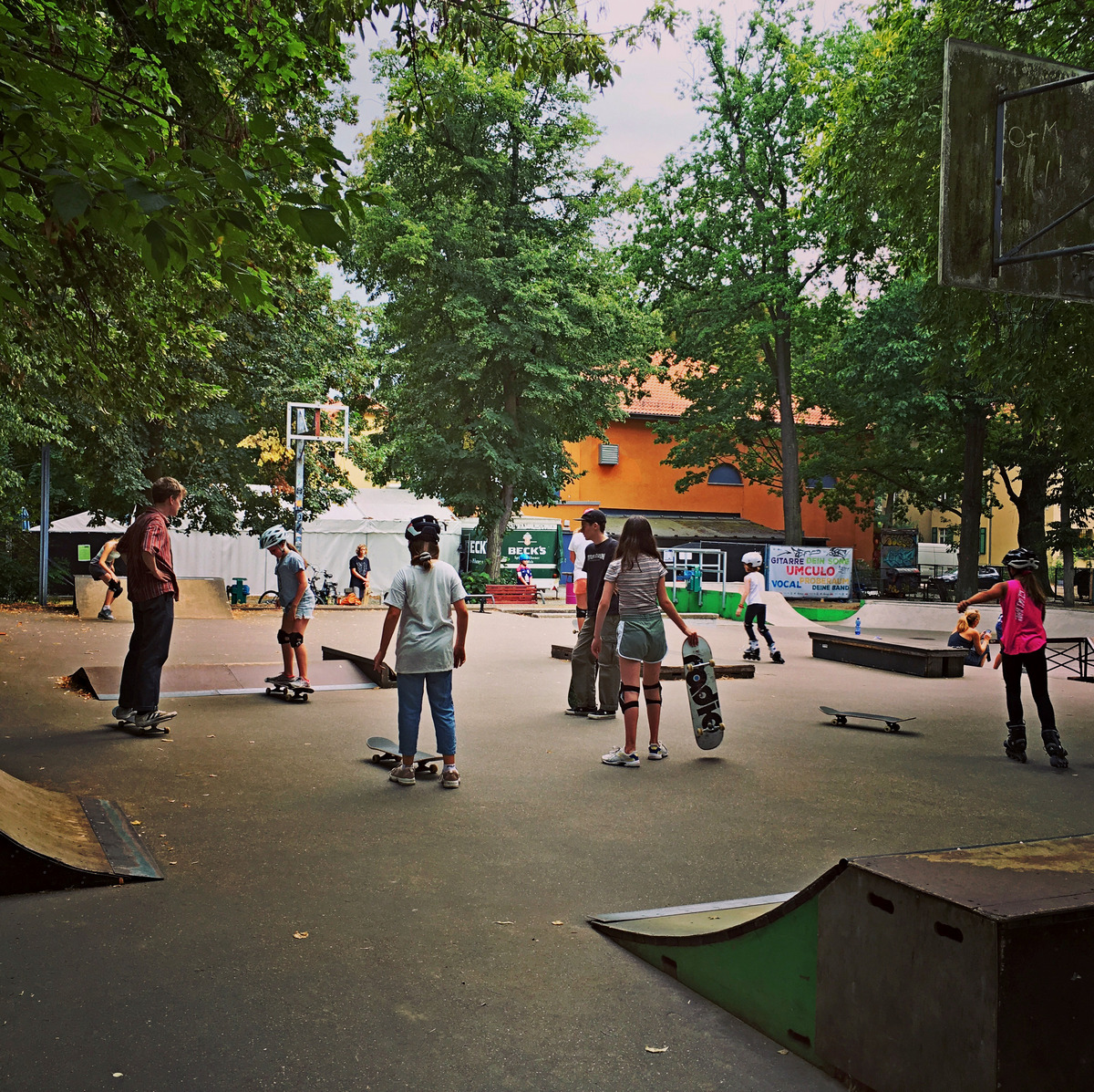 Skatepiloten im Lindenpark