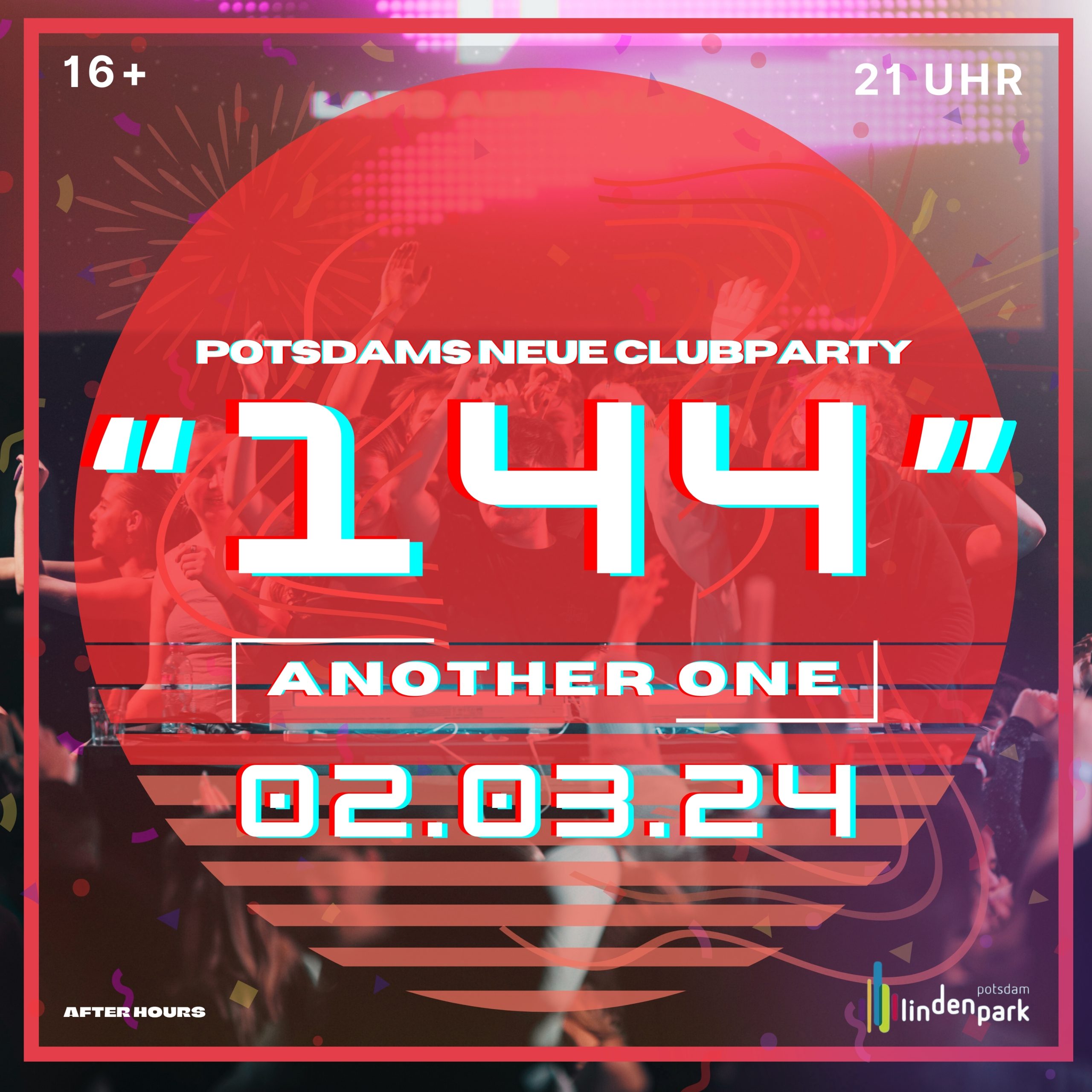 144 Welcome to P-Dam Party im Lindenpark Potsdam